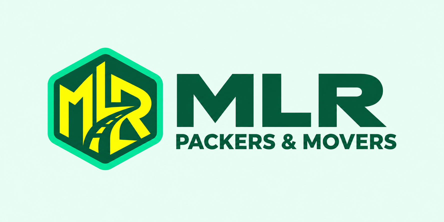MLR Packers & Movers — approved green and yellow logo
